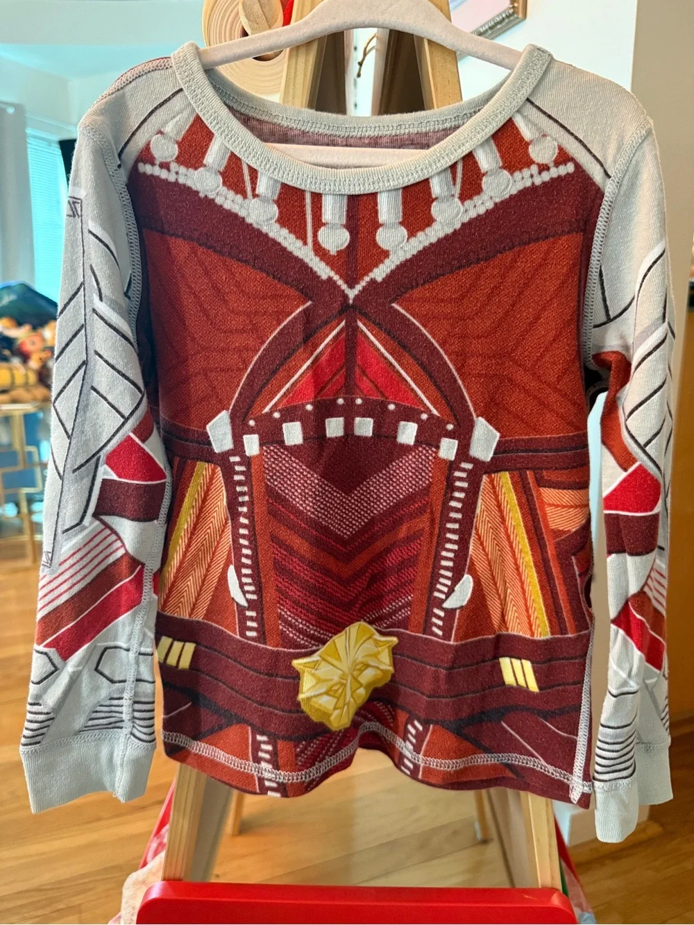Disney Marvel Black Panther Wakanda Forever Costume PJ Pals for Kids Pajamas SZ6